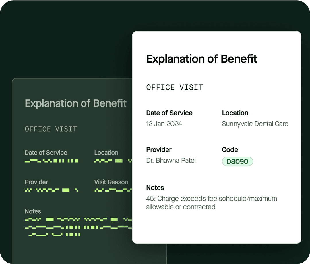 API response enriched with codeable concepts and terminologies